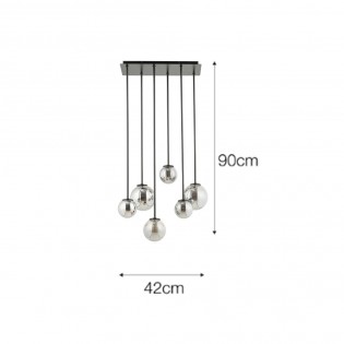 Ceiling lamp Julia (6 lights)