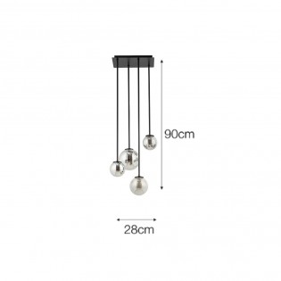 Ceiling lamp Julia (4 lights)