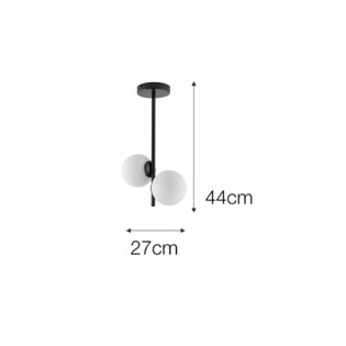Flush light Carla (2 lights)