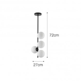 Flush light Carla (4 lights)
