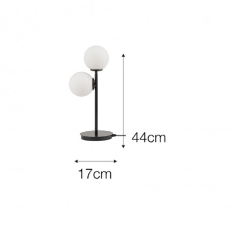 Table lamp Carla (2 lights)