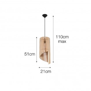 Pendant lamp Bosc V