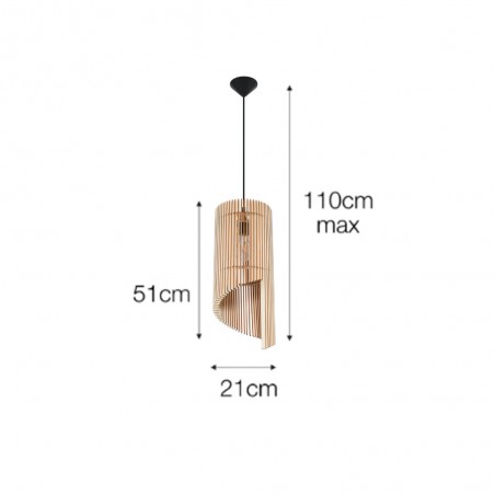 Pendant lamp Bosc V