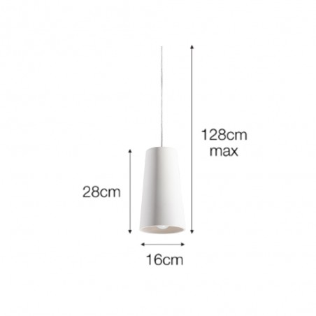 Pendant lamp Ceramika III