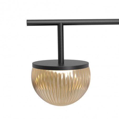 Wall lamp Roi Smoked