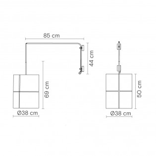 Wall Lamp Rania 38