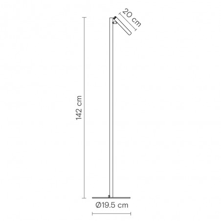 LED Floor Lamp Rui (2.7W)