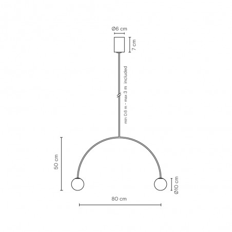 Pendant Lamp Riga 80