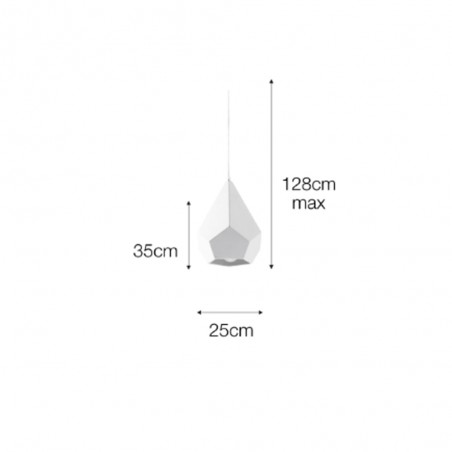 Ceiling lamp Ceramika VI