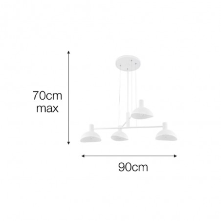 Lámpara de techo Artistika