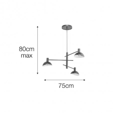Ceiling lamp Artistika (3 Lights)