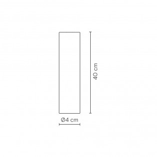 Ceiling Flush Light Rose 40