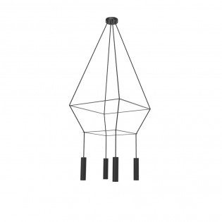 Chandelier Rose (4 lights)