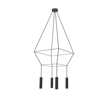 Chandelier Rose (4 lights)