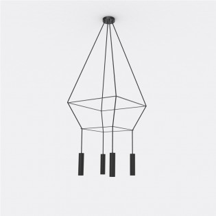 Chandelier Rose (4 lights)