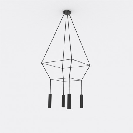 Chandelier Rose (4 lights)