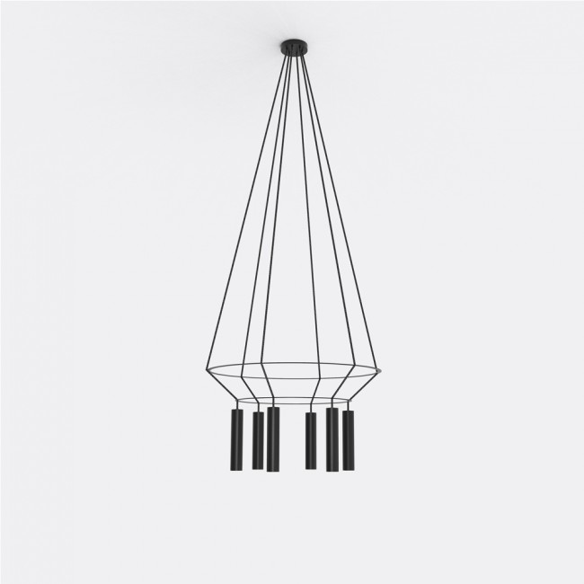 Chandelier Rose (6 lights)
