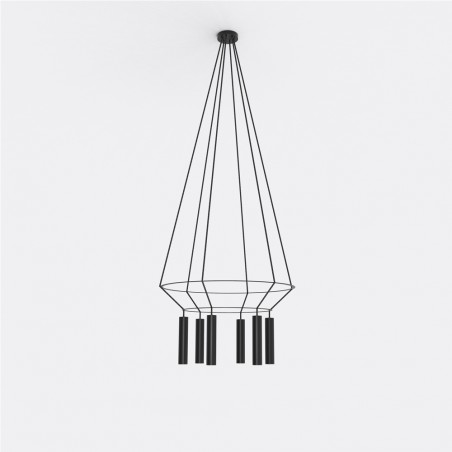 Chandelier Rose (6 lights)