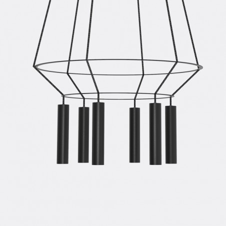 Chandelier Rose (6 lights)