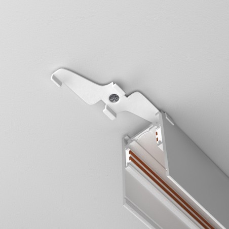 Ceiling connector for magnetic rail Exility