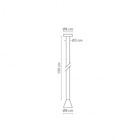 LED Pendant Lamp Raluca 3000K (8.5W)