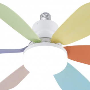 LED Fan Altari E27 Multicolour CCT (18W)