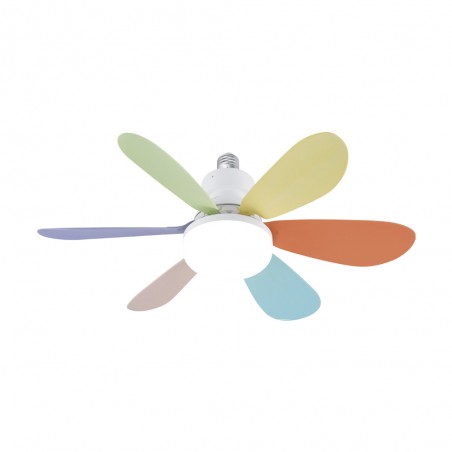 LED Fan Altari E27 Multicolour CCT (18W)