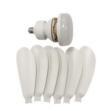 LED Fan Altari E27 White CCT (18W)