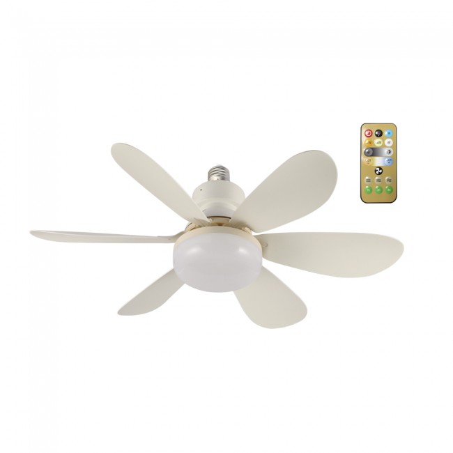 LED Fan Altari E27 White CCT (18W)