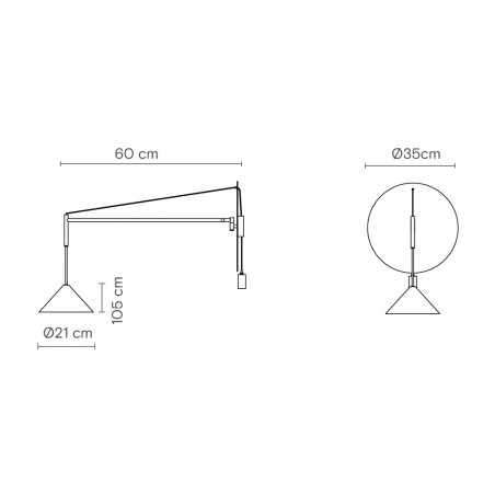 Wall Lamp Roma 60