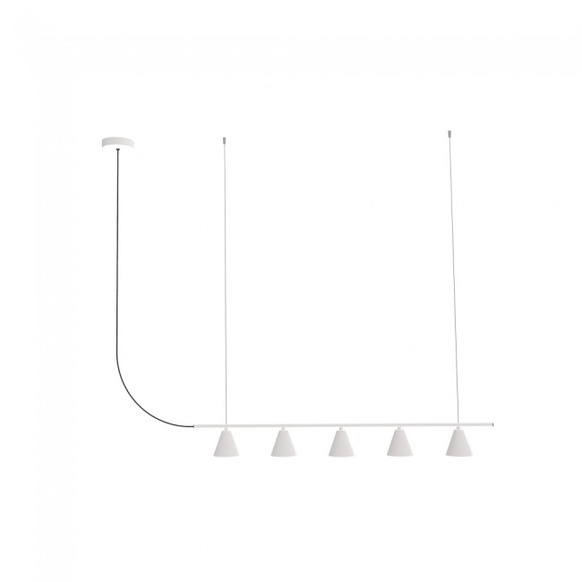 Lámpara colgante LED Rimini Linear (5x8.5W)