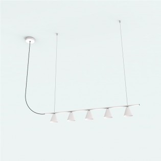Lámpara colgante LED Rimini Linear (5x8.5W)