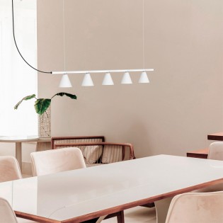 LED Pendant Lamp Rimini Linear (5x8.5W)