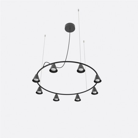 Lámpara colgante LED Rimini Fixed (8x8,5W)