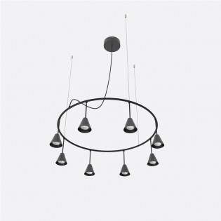 LED Pendant Lamp Rimini Dangle (8x8,5W)