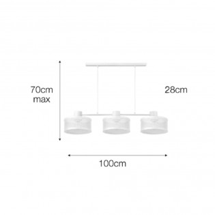 Pendant lamp Edge (3 Lights)