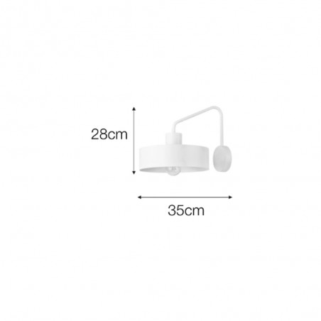 Aplique de pared Genis