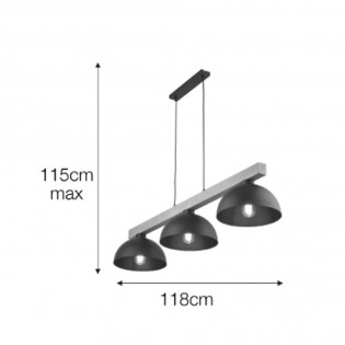Ceiling lamp Juke (3 Lights)