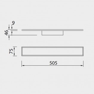 Aplique de pared LED Nelson CCT (24W)