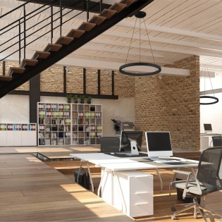 Lámpara colgante LED Riumar...