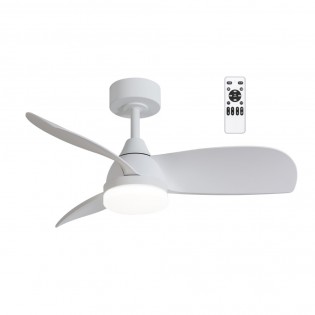 LED Ceiling Fan Borse White...