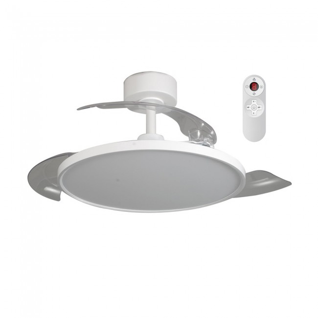 LED ceiling fan retractable blades Carpi CCT Dim (36W)