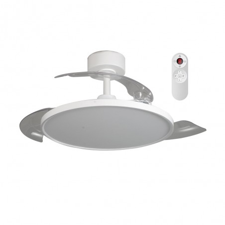 LED ceiling fan retractable blades Carpi CCT Dim (36W)