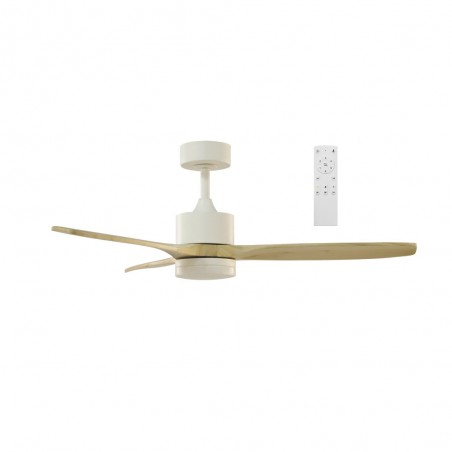 LED Ceiling Fan Nare White+Bois CCT (22W)