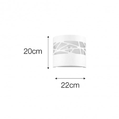Wall lamp Laser