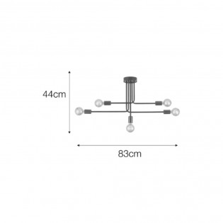 Flush light Magia (5 Lights)