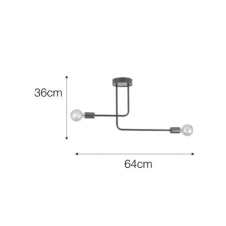 Flush light Magia (2 Lights)