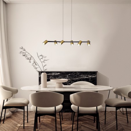 Lámpara de techo Sal (6 luces)