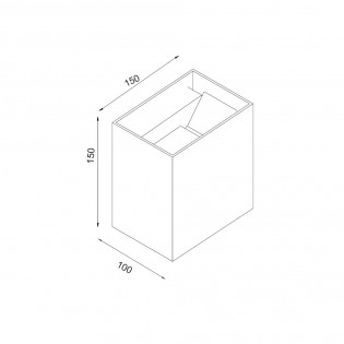 Aplique de exterior LED Davos XXL Dim (20W)
