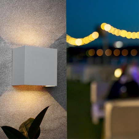 Aplique de exterior LED Davos XXL Dim (20W)